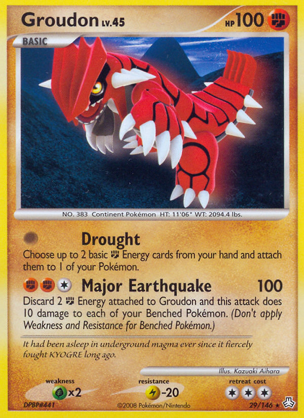 Groudon (29/146) [Diamond & Pearl: Legends Awakened] | Mindsight Gaming