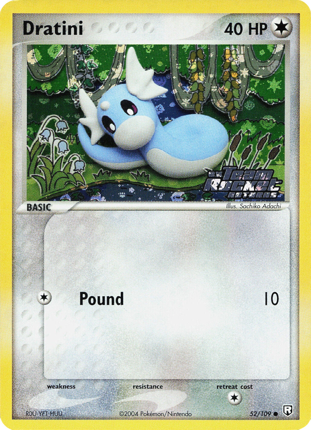 Dratini (52/109) (Stamped) [EX: Team Rocket Returns] | Mindsight Gaming