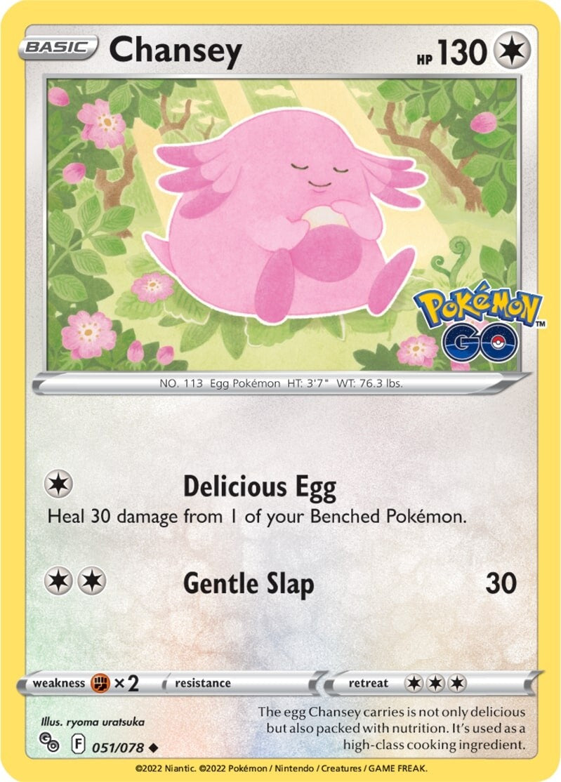 Chansey (051/078) [Pokémon GO] | Mindsight Gaming