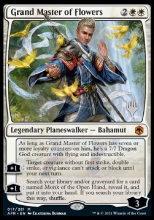 Grand Master of Flowers (Promo Pack) [Dungeons & Dragons: Adventures in the Forgotten Realms Promos] | Mindsight Gaming