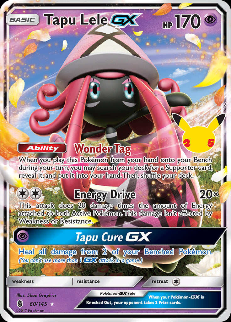 Tapu Lele GX (60/145) [Celebrations: 25th Anniversary - Classic Collection] | Mindsight Gaming