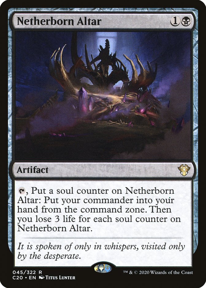 Netherborn Altar [Commander 2020] | Mindsight Gaming