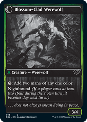 Weaver of Blossoms // Blossom-Clad Werewolf [Innistrad: Double Feature] | Mindsight Gaming