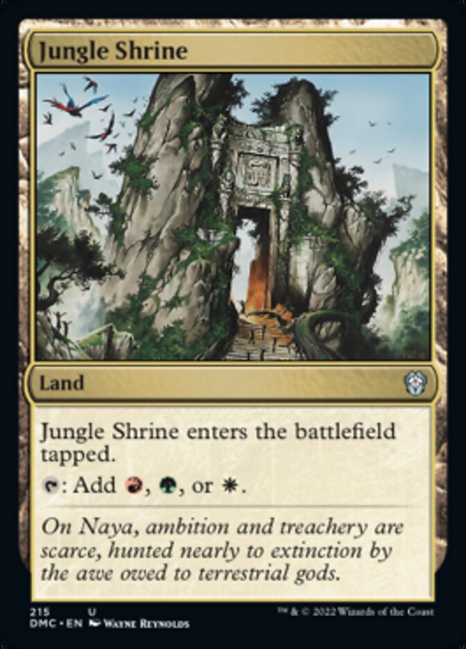 Jungle Shrine [Dominaria United Commander] | Mindsight Gaming