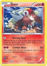 Entei (14/98) (Cosmos Holo) (Blister Exclusive) [XY: Ancient Origins] | Mindsight Gaming