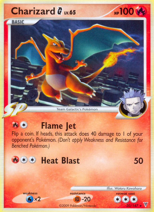 Charizard G (20/147) [Platinum: Supreme Victors] | Mindsight Gaming