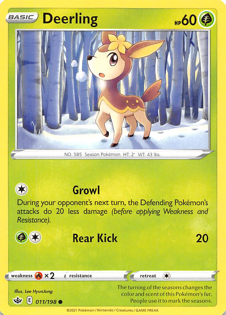 Deerling (011/198) [Sword & Shield: Chilling Reign] | Mindsight Gaming