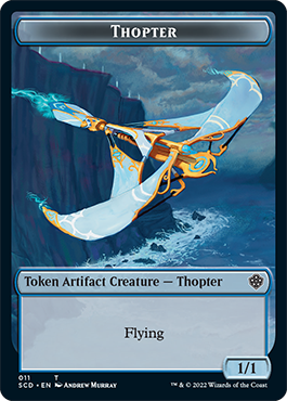 Pegasus // Thopter Double-Sided Token [Starter Commander Decks] | Mindsight Gaming