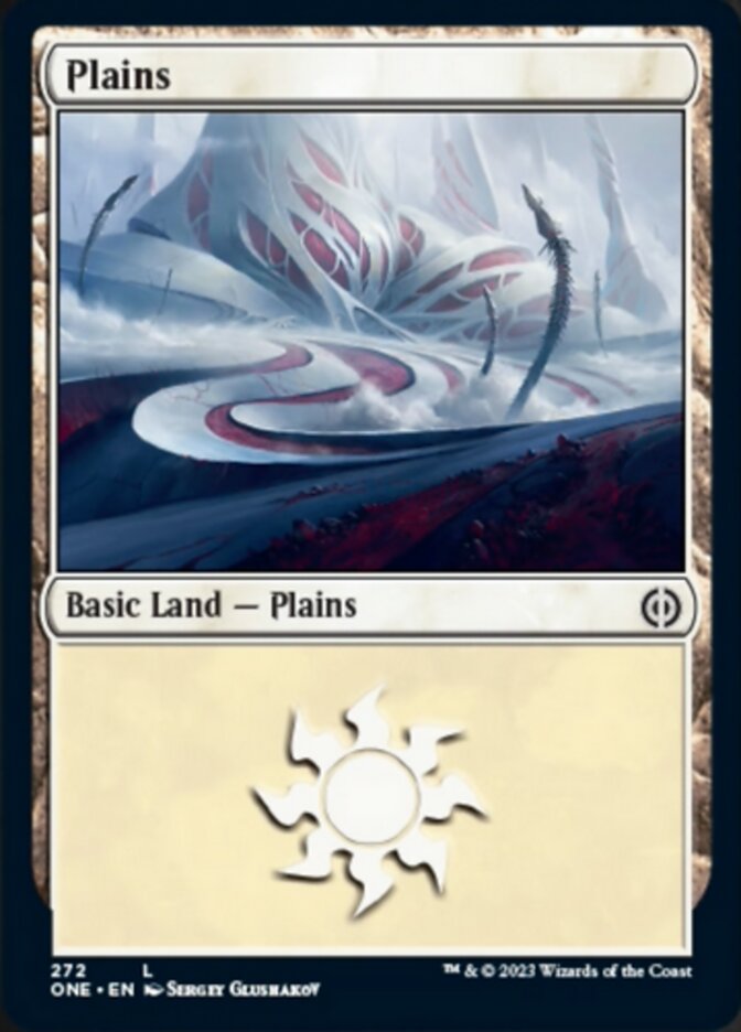 Plains (272) [Phyrexia: All Will Be One] | Mindsight Gaming