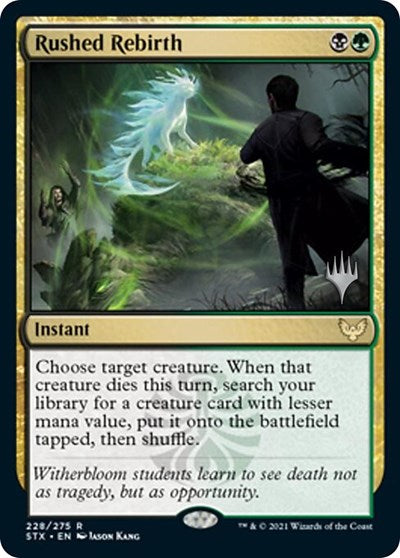 Rushed Rebirth (Promo Pack) [Strixhaven: School of Mages Promos] | Mindsight Gaming