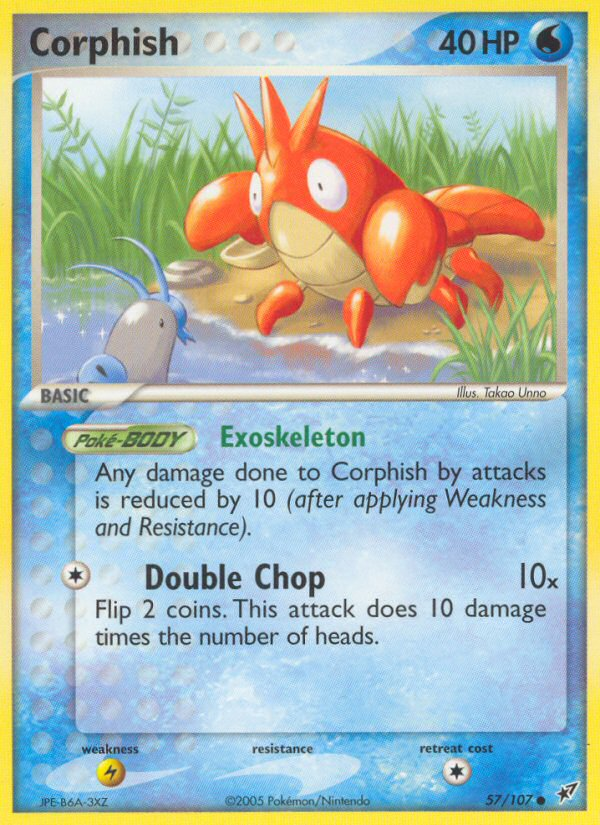 Corphish (57/107) [EX: Deoxys] | Mindsight Gaming