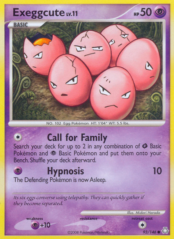 Exeggcute (93/146) [Diamond & Pearl: Legends Awakened] | Mindsight Gaming