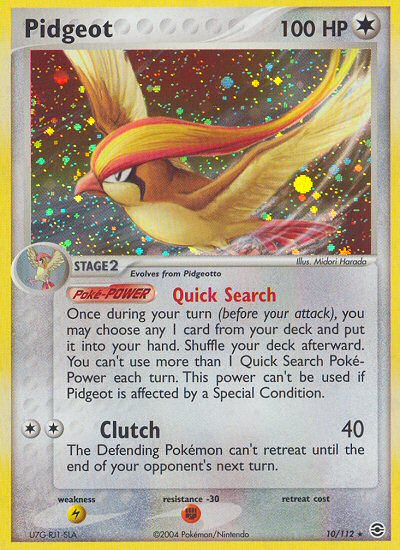 Pidgeot (10/112) [EX: FireRed & LeafGreen] | Mindsight Gaming