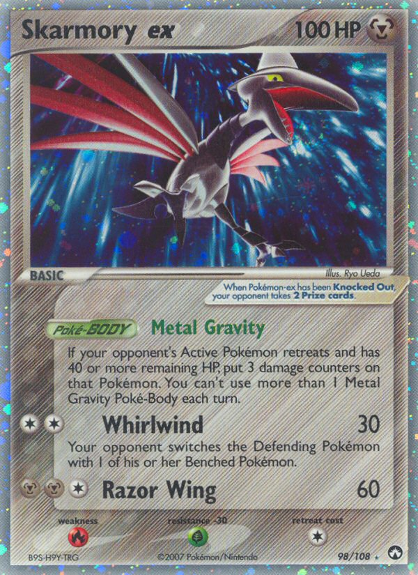 Skarmory ex (98/108) [EX: Power Keepers] | Mindsight Gaming