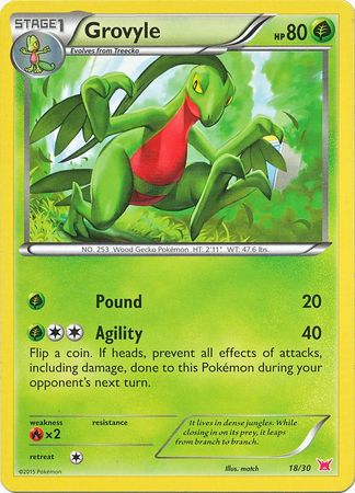 Grovyle (18/30) [XY: Trainer Kit 2 - Latias] | Mindsight Gaming