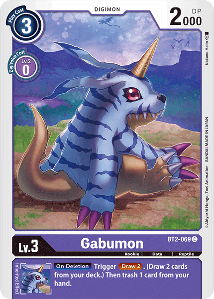 Gabumon [BT2-069] [Release Special Booster Ver.1.0] | Mindsight Gaming