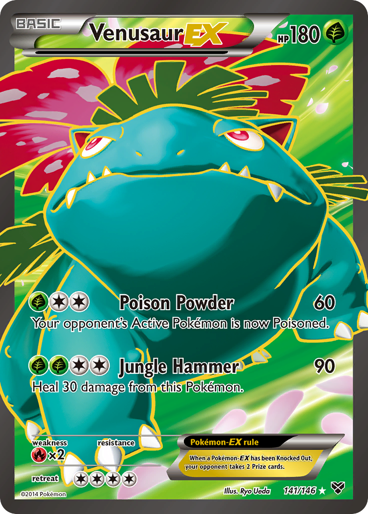 Venusaur EX (141/146) [XY: Base Set] | Mindsight Gaming