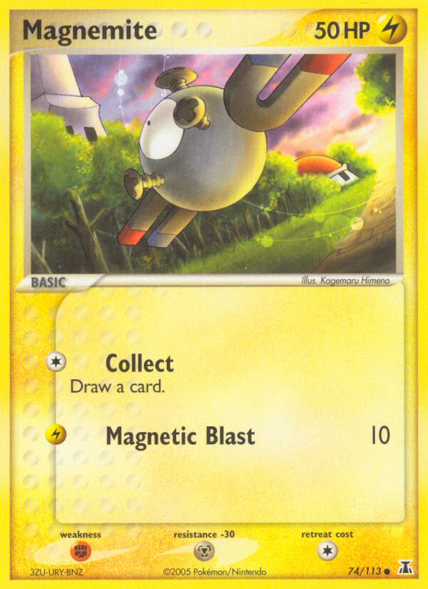 Magnemite (74/113) [EX: Delta Species] | Mindsight Gaming