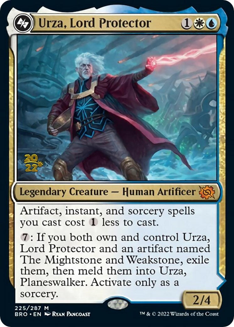 Urza, Lord Protector [The Brothers' War: Prerelease Promos] | Mindsight Gaming