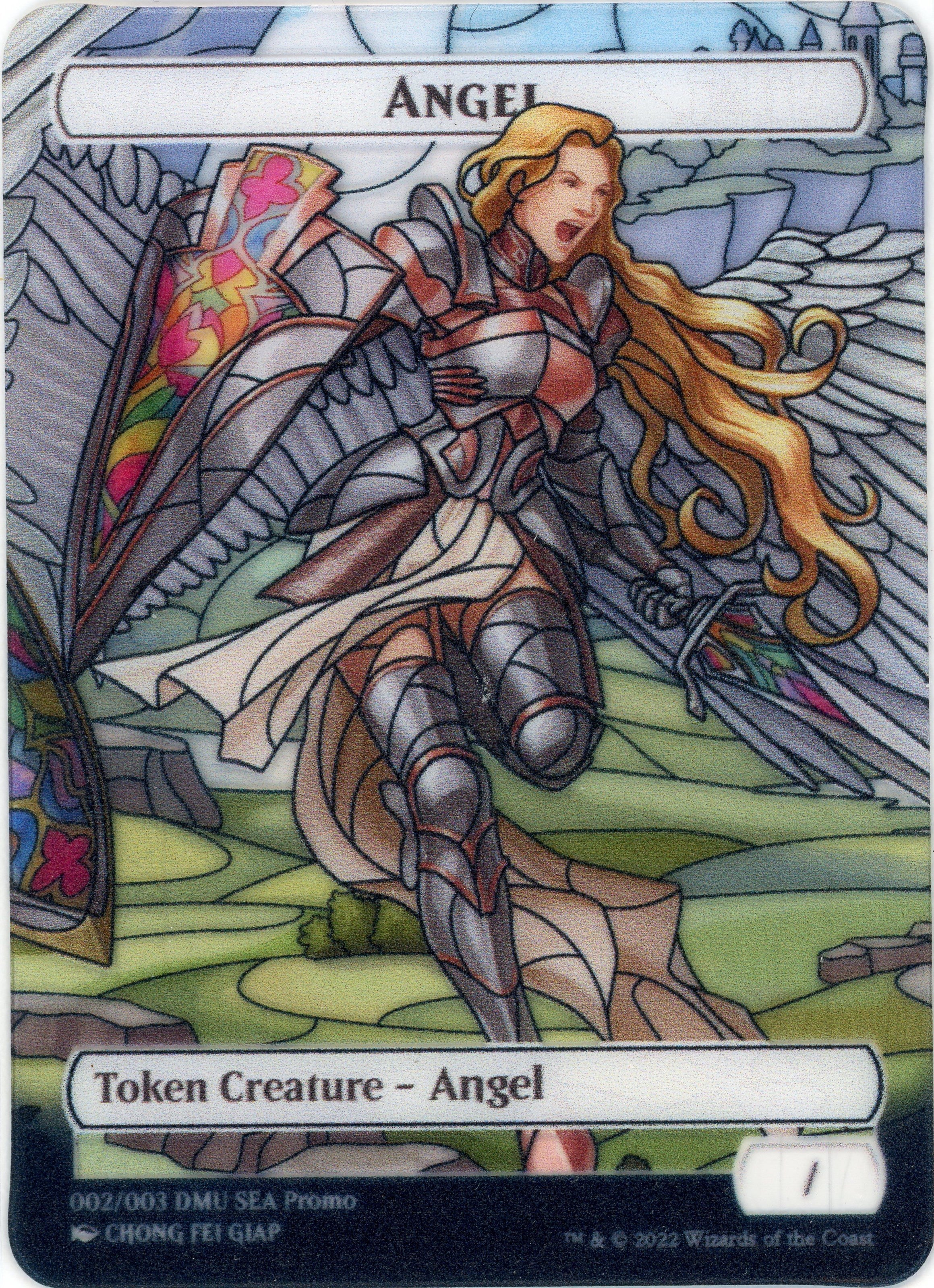 Angel Token (SEA Exclusive) [Dominaria United Tokens] | Mindsight Gaming