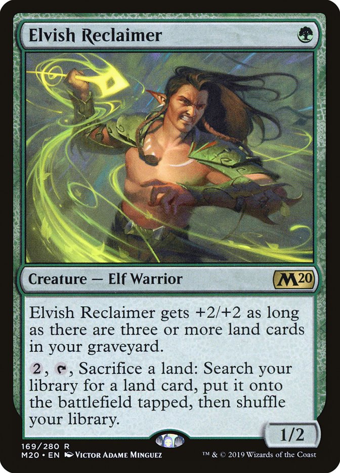 Elvish Reclaimer [Core Set 2020] | Mindsight Gaming