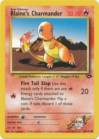 Blaine's Charmander (60/132) [Gym Challenge Unlimited] | Mindsight Gaming