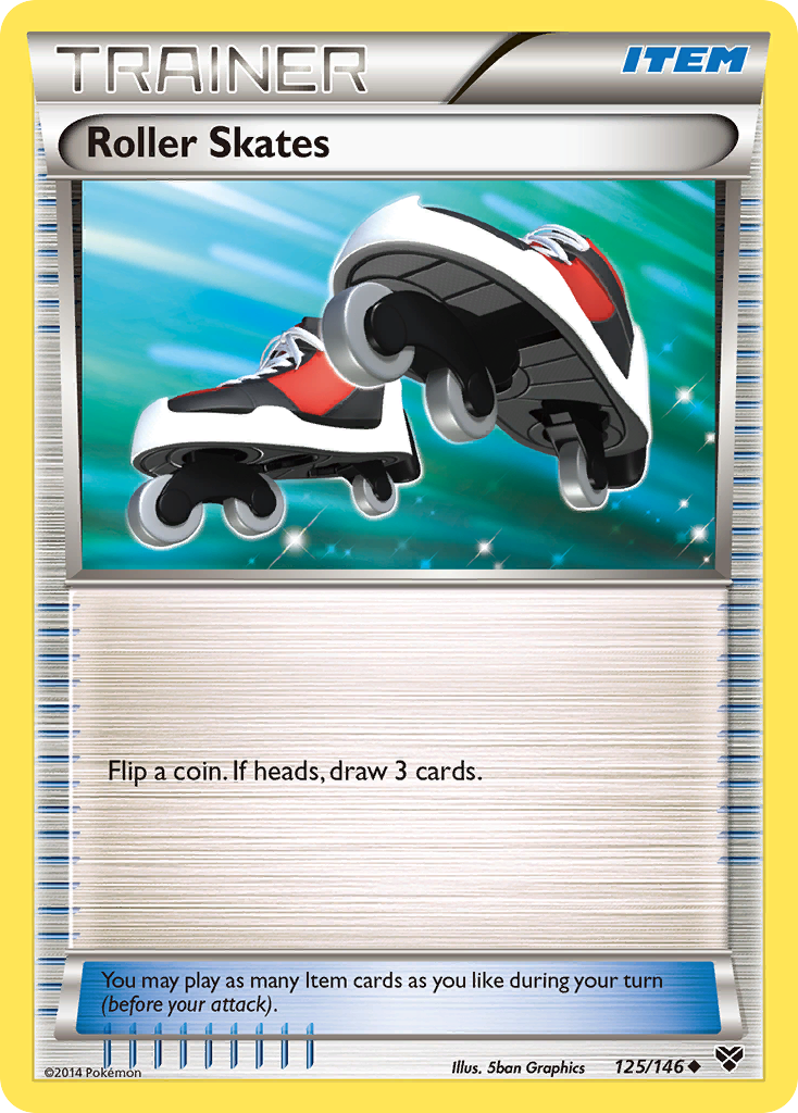 Roller Skates (125/146) [XY: Base Set] | Mindsight Gaming