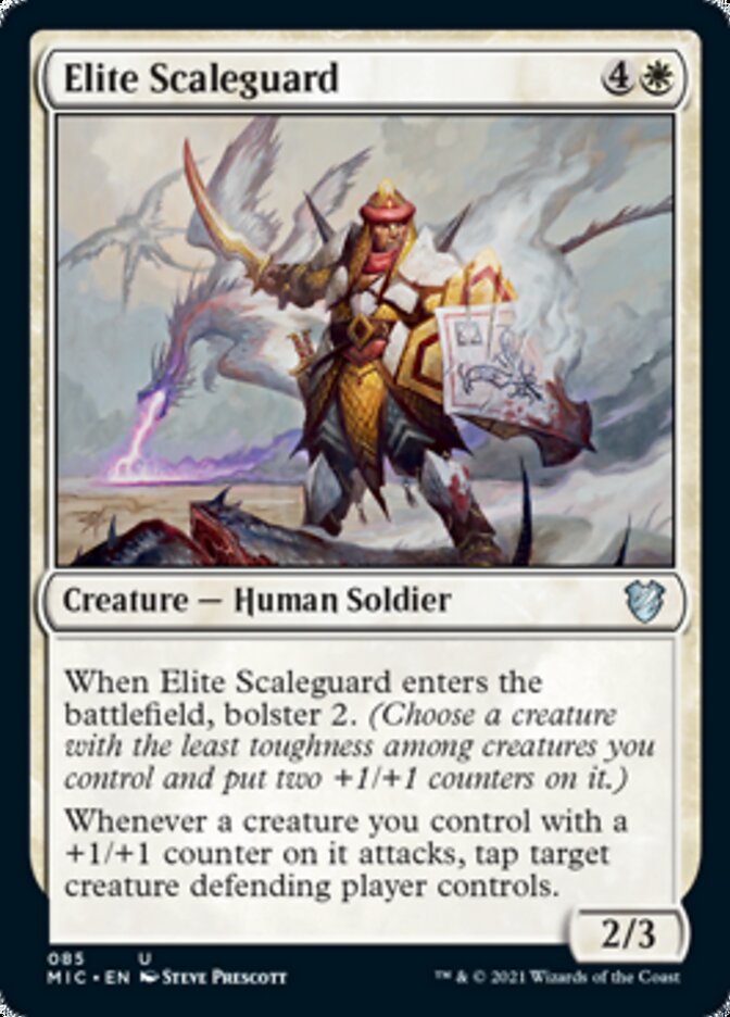 Elite Scaleguard [Innistrad: Midnight Hunt Commander] | Mindsight Gaming