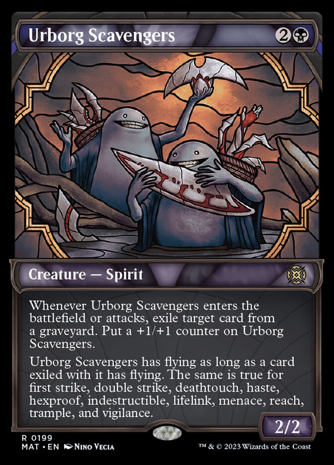 Urborg Scavengers (Showcase Halo Foil) [March of the Machine: The Aftermath] | Mindsight Gaming