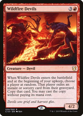 Wildfire Devils [Commander 2019] | Mindsight Gaming