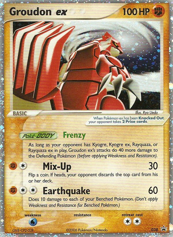 Groudon ex (038) [Nintendo: Black Star Promos] | Mindsight Gaming