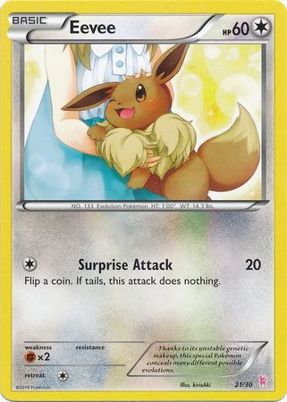 Eevee (21/30) [XY: Trainer Kit - Sylveon] | Mindsight Gaming