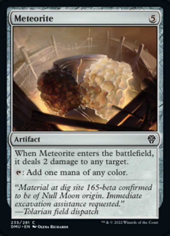 Meteorite [Dominaria United] | Mindsight Gaming