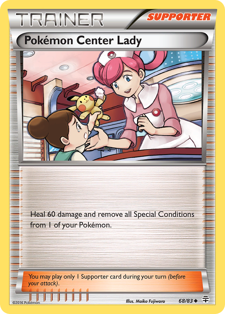 Pokemon Center Lady (68/83) [XY: Generations] | Mindsight Gaming