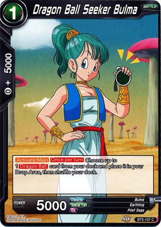 Dragon Ball Seeker Bulma (BT5-107) [Miraculous Revival] | Mindsight Gaming