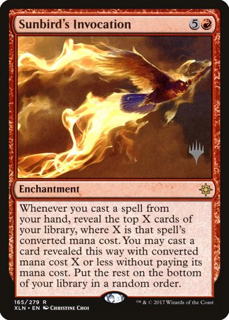 Sunbird's Invocation [Ixalan Promos] | Mindsight Gaming