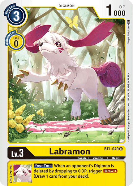 Labramon [BT1-049] [Release Special Booster Ver.1.0] | Mindsight Gaming