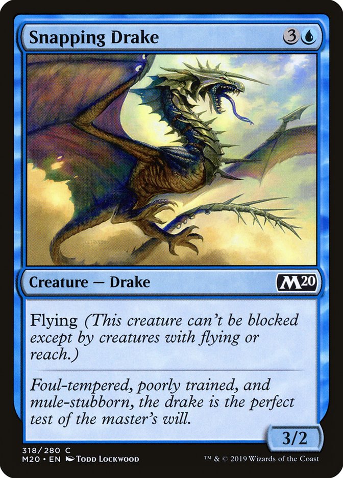 Snapping Drake [Core Set 2020] | Mindsight Gaming