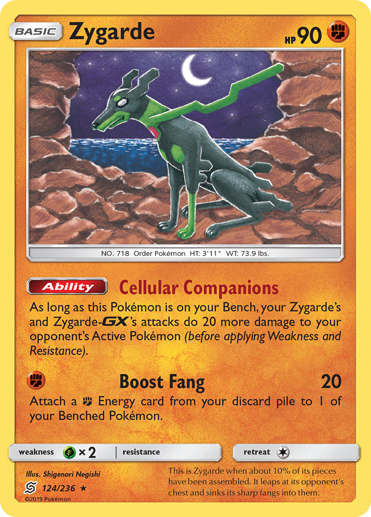 Zygarde (124/236) [Sun & Moon: Unified Minds] | Mindsight Gaming