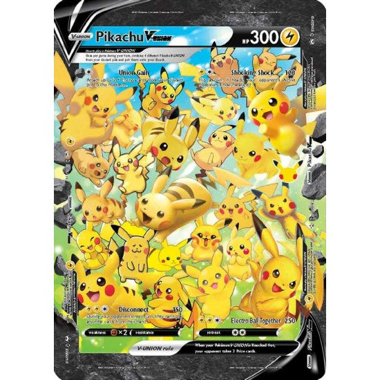 Pikachu V-UNION (Jumbo Card) [Sword & Shield: Black Star Promos] | Mindsight Gaming