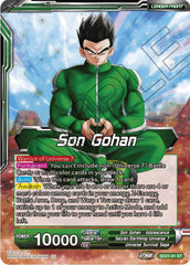 Son Gohan // Son Gohan, Command of universe 7 (Starter Deck Exclusive) (SD21-01) [Power Absorbed] | Mindsight Gaming