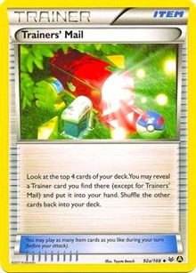 Trainers' Mail (92a/108) (Alternate Art Promo) [XY: Roaring Skies] | Mindsight Gaming