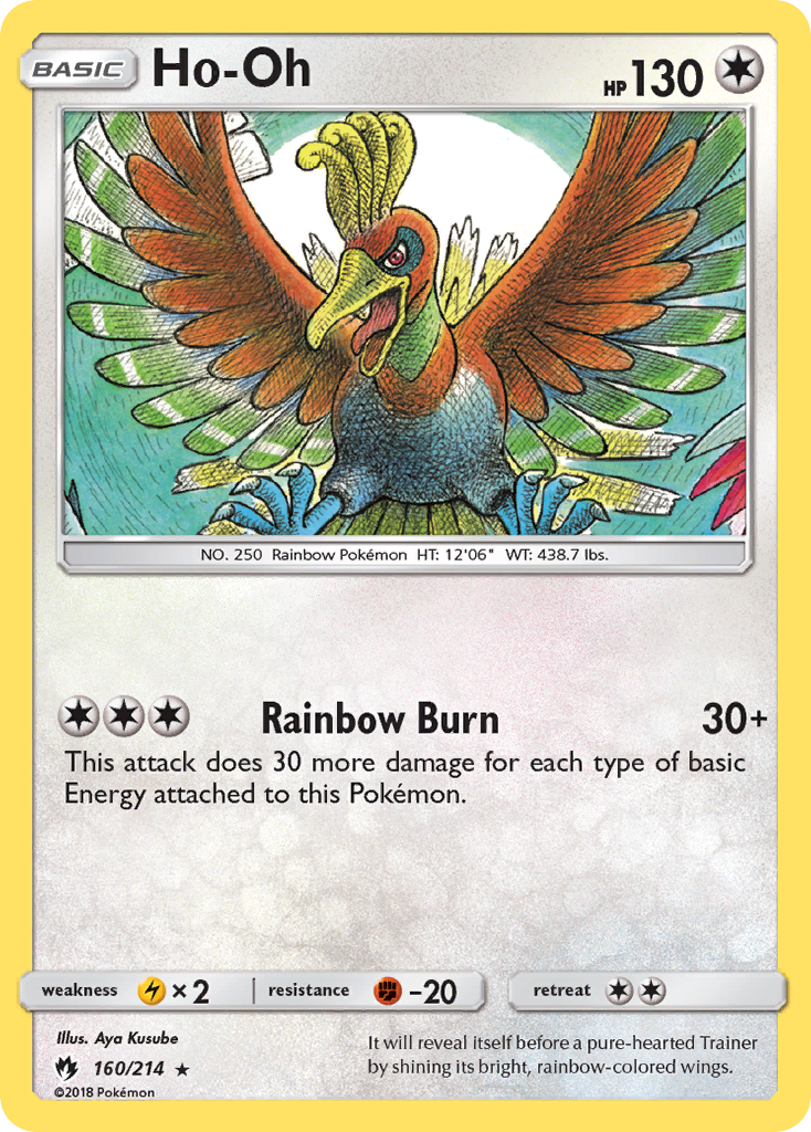 Ho-Oh (160/214) [Sun & Moon: Lost Thunder] | Mindsight Gaming