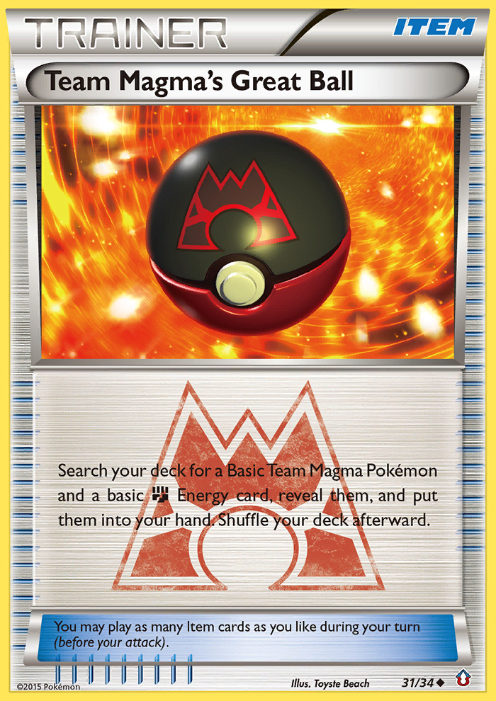 Team Magma's Great Ball (31/34) [XY: Double Crisis] | Mindsight Gaming