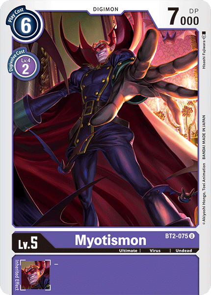 Myotismon [BT2-075] [Release Special Booster Ver.1.0] | Mindsight Gaming