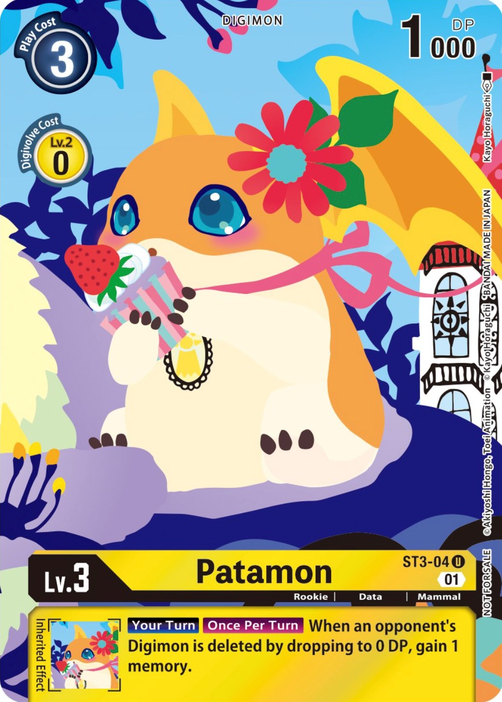 Patamon [ST3-04] (Tamer's Card Set 2 Floral Fun) [Starter Deck: Heaven's Yellow Promos] | Mindsight Gaming