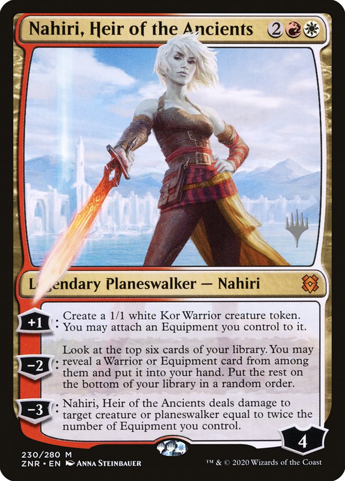 Nahiri, Heir of the Ancients (Promo Pack) [Zendikar Rising Promos] | Mindsight Gaming