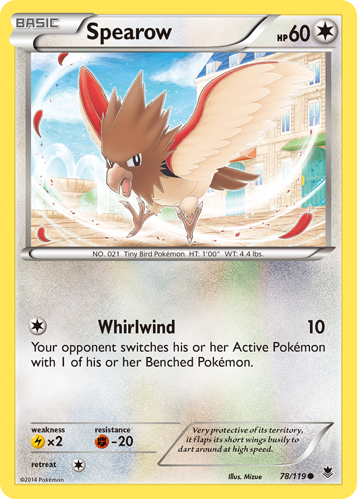 Spearow (78/119) [XY: Phantom Forces] | Mindsight Gaming