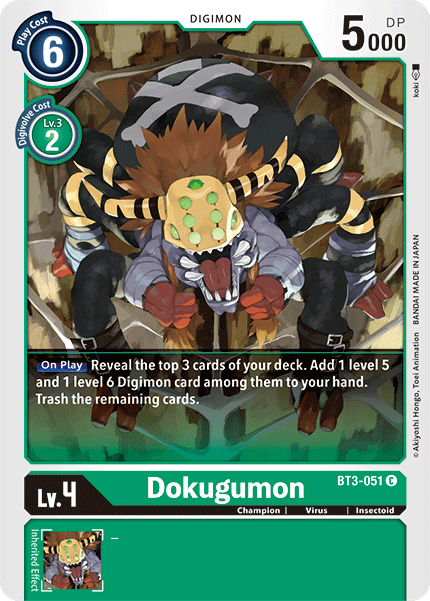 Dokugumon [BT3-051] [Release Special Booster Ver.1.5] | Mindsight Gaming