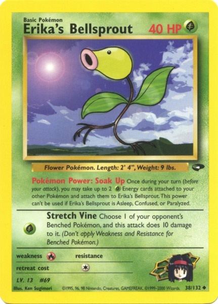 Erika's Bellsprout (38/132) [Gym Challenge Unlimited] | Mindsight Gaming